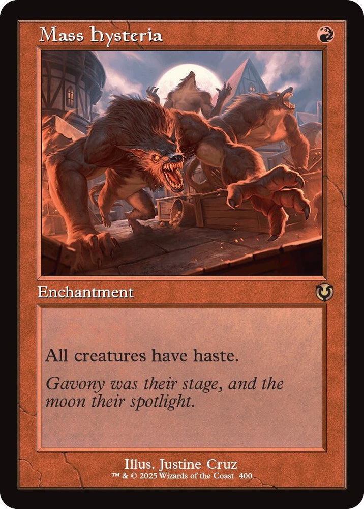 Image for Mass Hysteria (Retro Frame) (400) [Innistrad Remastered]