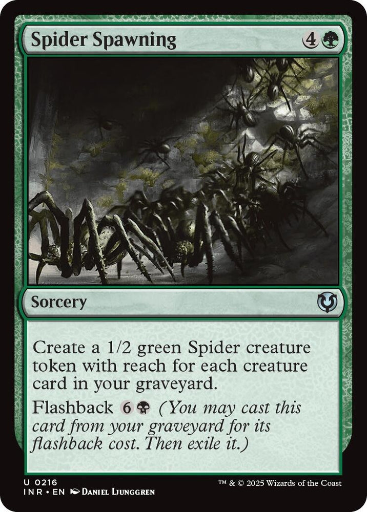 Image for Spider Spawning (216) [Innistrad Remastered]