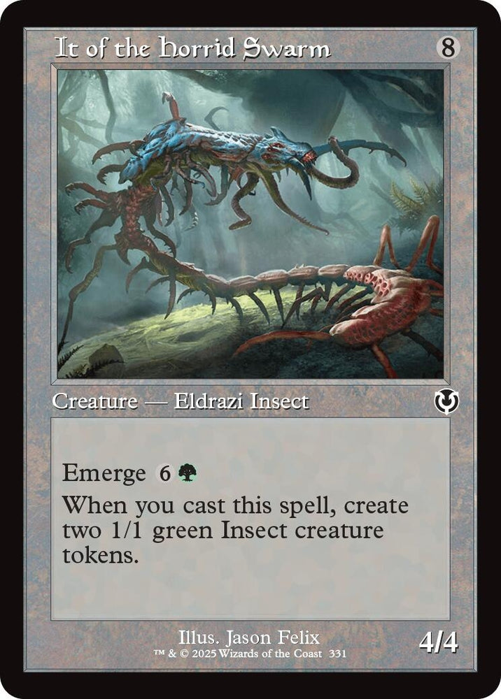 Image for It of the Horrid Swarm (Retro Frame) (331) [Innistrad Remastered]