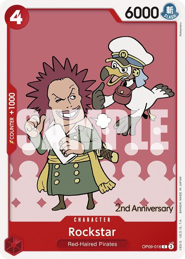 Image for Rockstar (OP09-016) - One Piece Card Game
