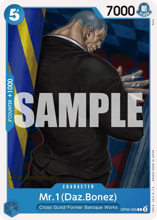 Mr.1(Daz.Bonez) (OP09-055) (OP09 ANN)