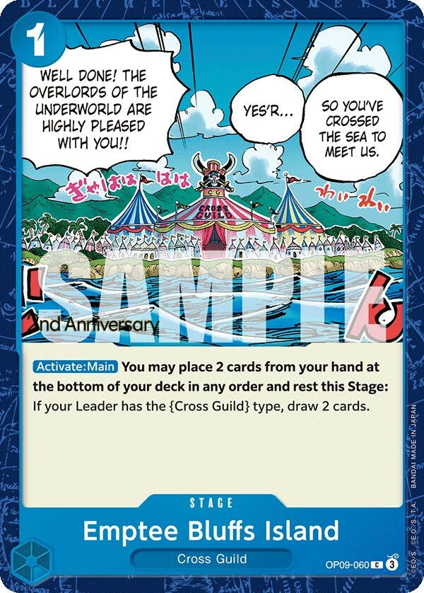 Emptee Bluffs Island (OP09-060) (OP09 ANN)