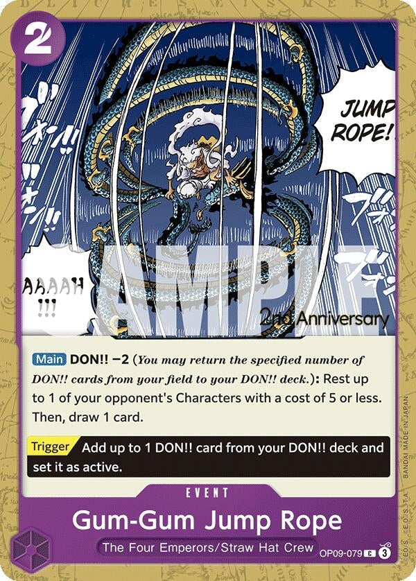 Gum-Gum Jump Rope (OP09-079) (OP09 ANN)