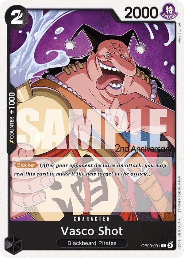 Image for Vasco Shot (OP09-091) - One Piece Card Game