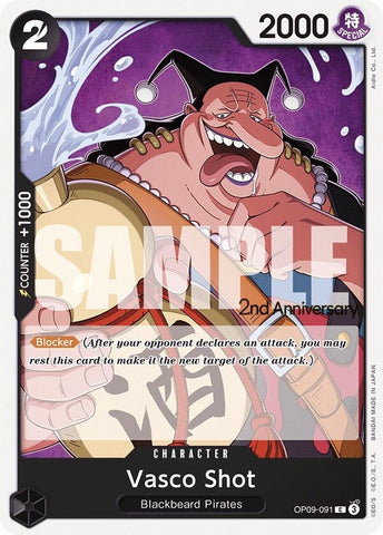Image for Vasco Shot (OP09-091) - One Piece Card Game