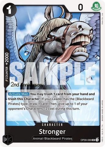 Image for Stronger (OP09-089) - One Piece Card Game