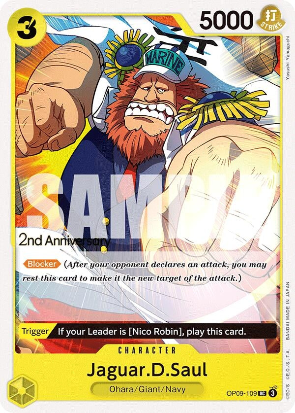 Jaguar.D.Saul (OP09-109) (OP09 ANN)