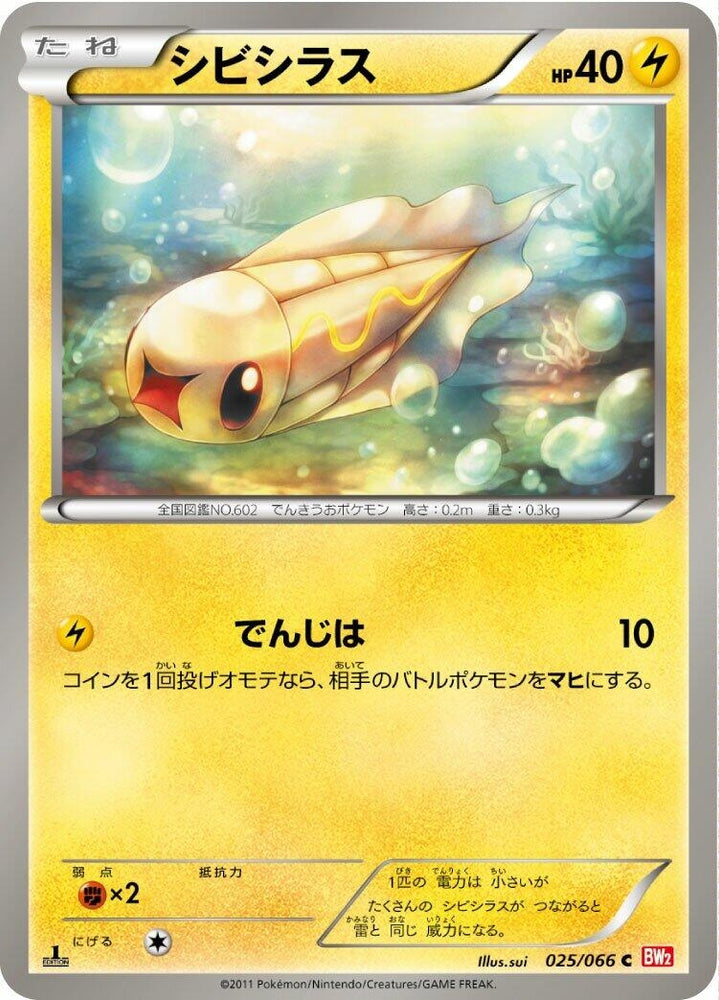 Image for Tynamo (025/066) (BW2) - Pokemon Japan