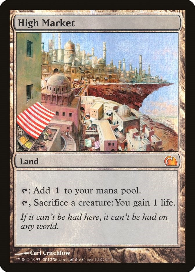 Image for High Market (9) [From the Vault: Realms]