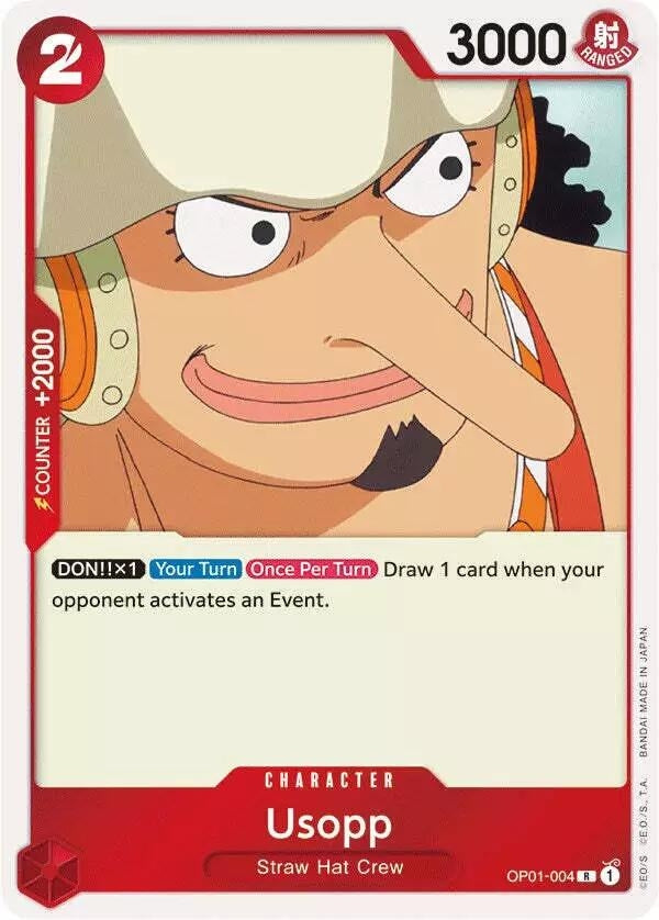 Image for Usopp (OP01-004) - One Piece Card Game