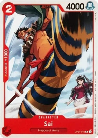 Image for Sai (OP01-012) - One Piece Card Game