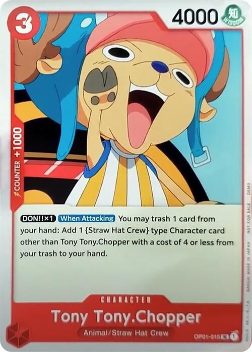 Image for Tony Tony.Chopper (015) (OP01-015) - One Piece Card Game