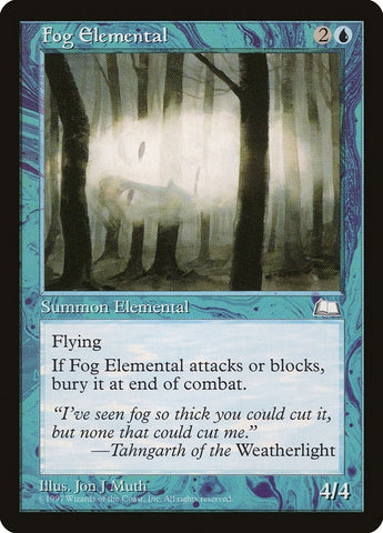 Image for Fog Elemental [Weatherlight]