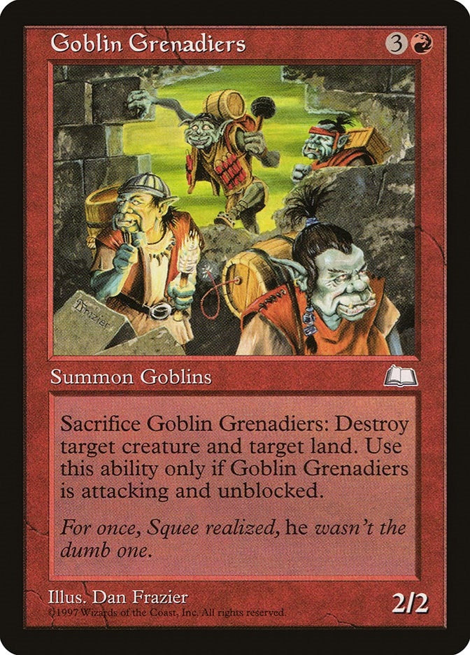 Image for Goblin Grenadiers [Weatherlight]