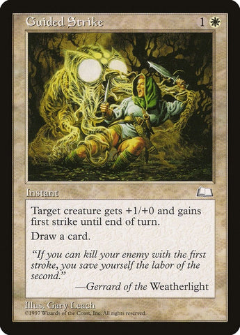Image for Guided Strike [Weatherlight]