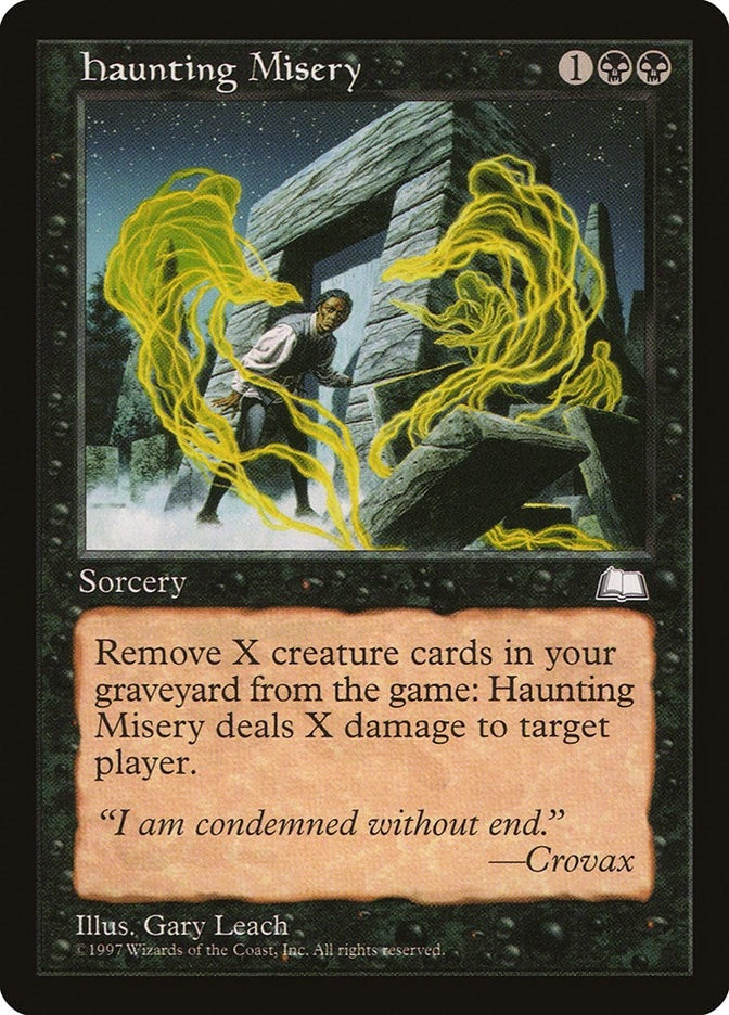 Image for Haunting Misery [Weatherlight]