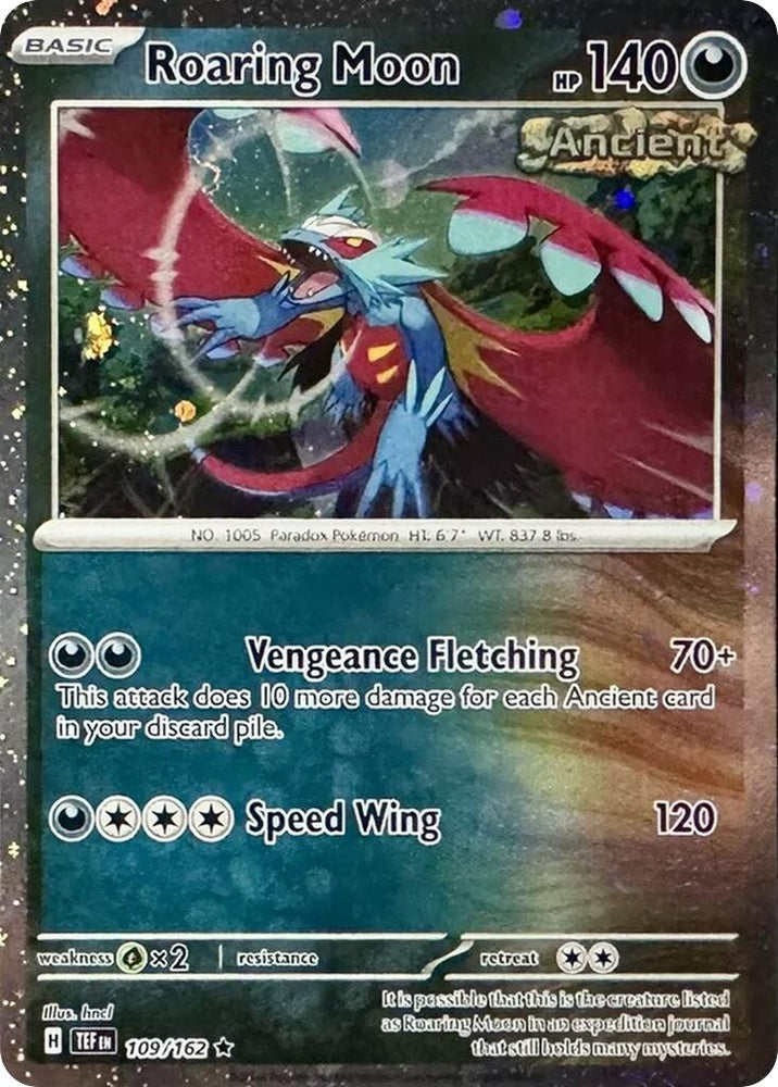 Image for Roaring Moon - 109/162 (Cosmos Holo) (109/162) - Pokemon