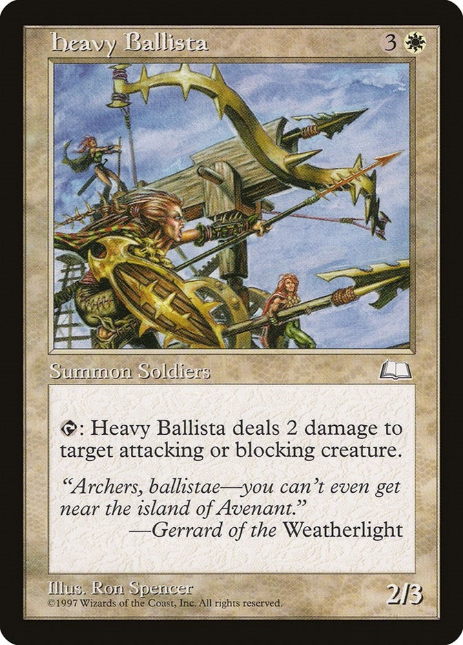 Image for Heavy Ballista [Weatherlight]