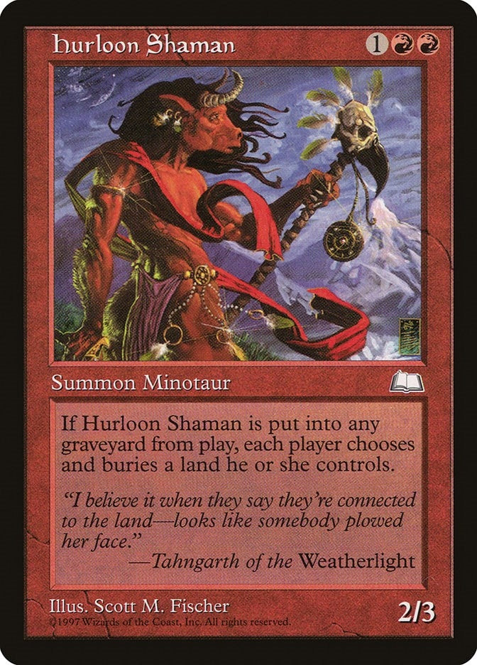 Image for Hurloon Shaman [Weatherlight]