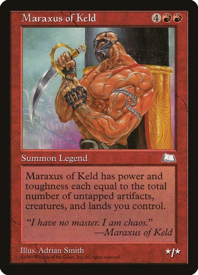 Image for Maraxus of Keld [Weatherlight]