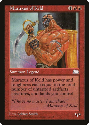 Image for Maraxus of Keld [Weatherlight]