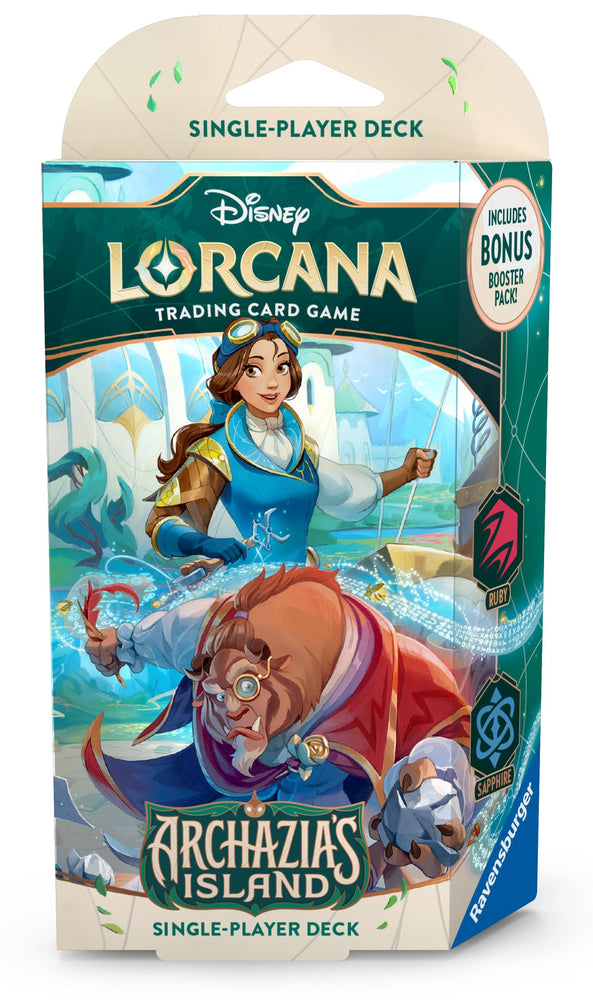 Image for Disney Lorcana: Archazia's Island Starter Deck (Ruby & Sapphire) [Archazia's Island]