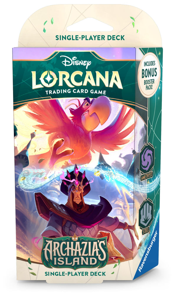 Image for Disney Lorcana: Archazia's Island Starter Deck (Amethyst & Steel) [Archazia's Island]