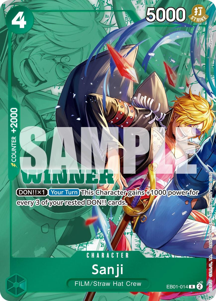 Image for Sanji (Winner Pack 2025 Vol. 1) (EB01-014) - One Piece Card Game