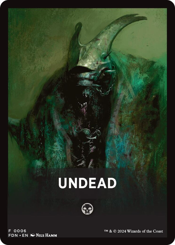 Image for Undead Theme Card (6) [Foundations]