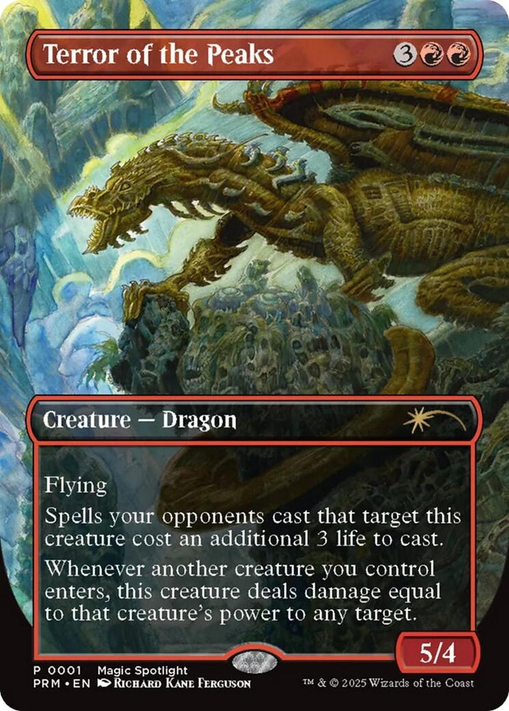 Image for Terror of the Peaks (1) - Magic: The Gathering