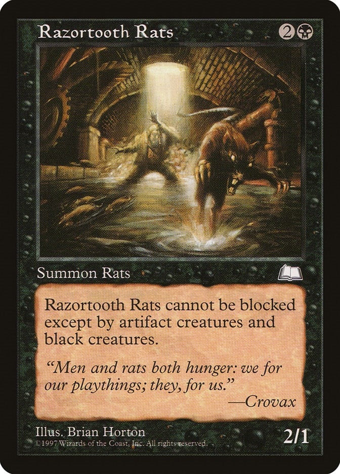 Image for Razortooth Rats - Magic: The Gathering