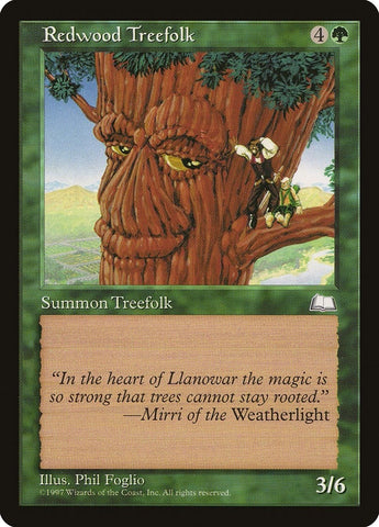 Image for Redwood Treefolk - Magic: The Gathering