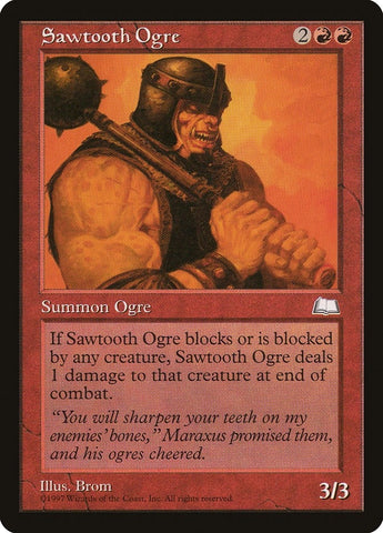 Image for Sawtooth Ogre [Weatherlight]