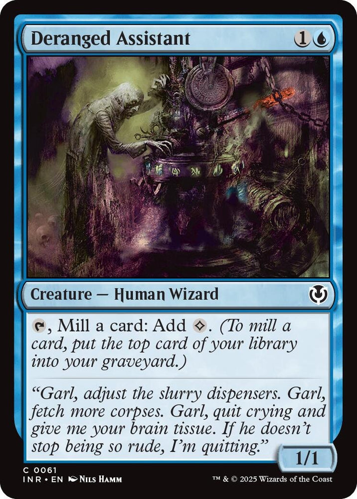 Image for Deranged Assistant (61) [Innistrad Remastered]