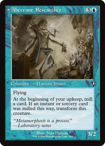 Image for Aberrant Researcher (Retro Frame) (454) [Innistrad Remastered]