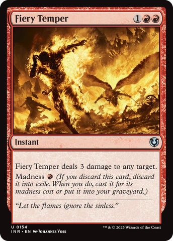 Image for Fiery Temper (154) [Innistrad Remastered]
