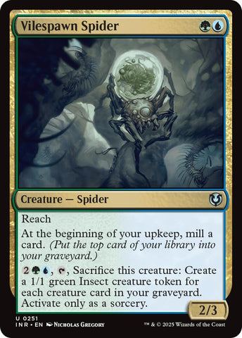 Image for Vilespawn Spider (251) [Innistrad Remastered]
