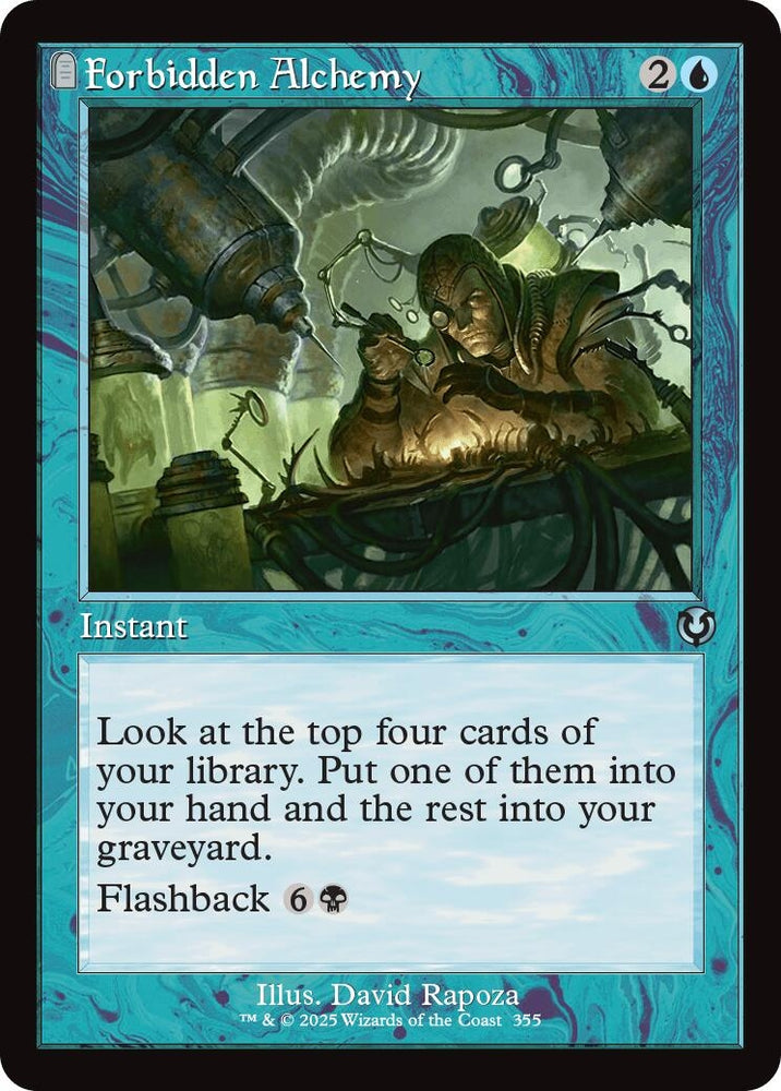 Image for Forbidden Alchemy (Retro Frame) (355) [Innistrad Remastered]