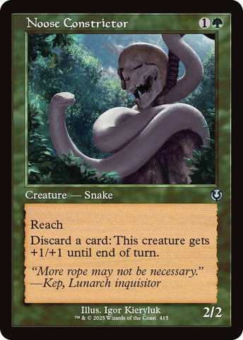 Image for Noose Constrictor (Retro Frame) (415) [Innistrad Remastered]
