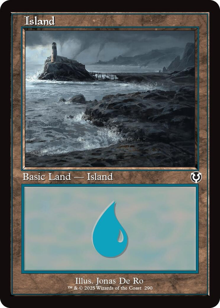 Image for Island (290) (Retro Frame) (290) [Innistrad Remastered]