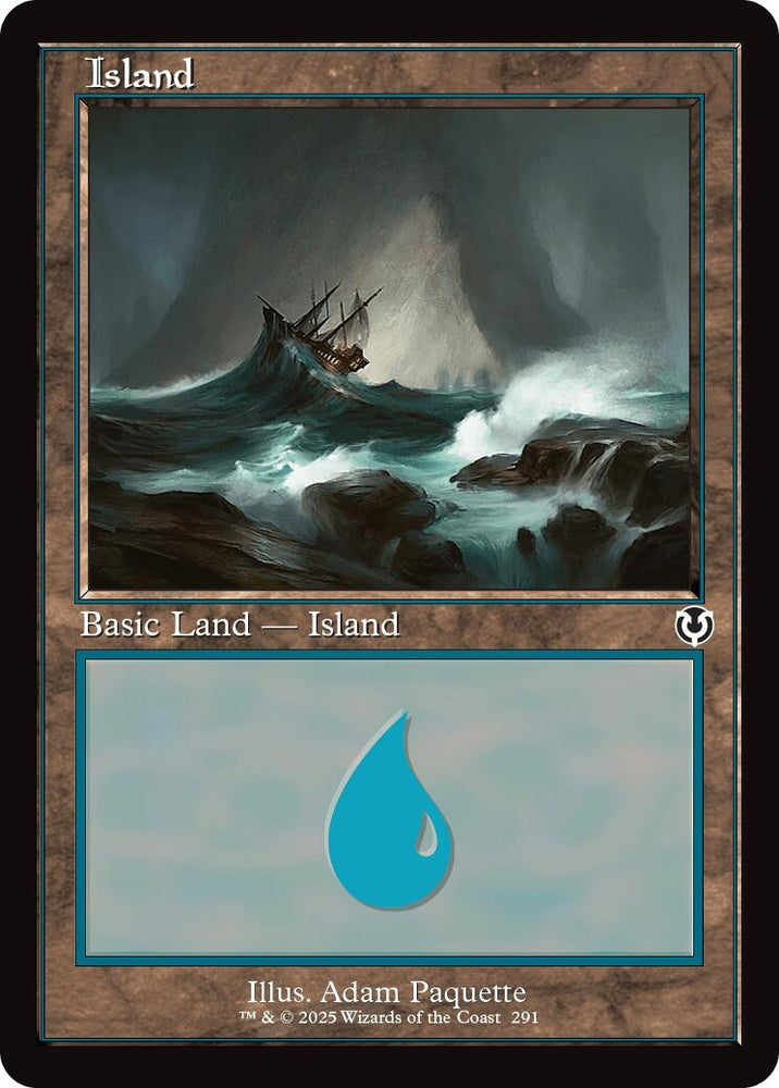 Image for Island (291) (Retro Frame) (291) [Innistrad Remastered]