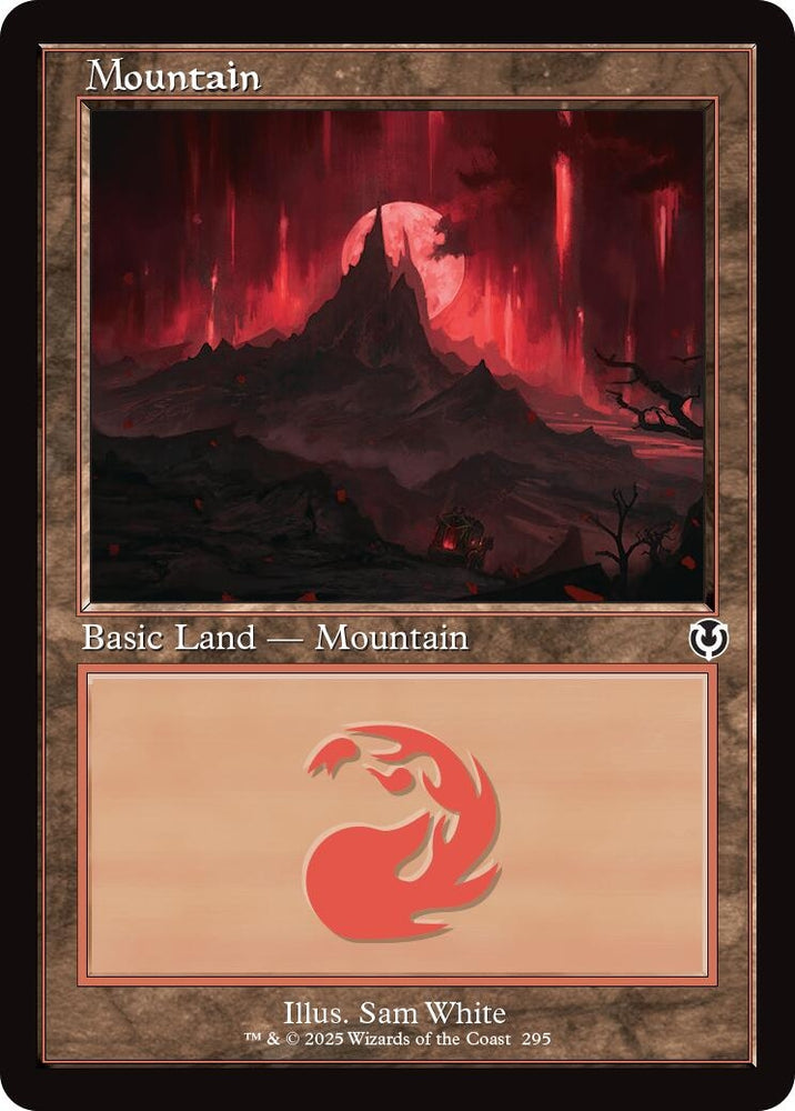 Image for Mountain (295) (Retro Frame) (295) [Innistrad Remastered]