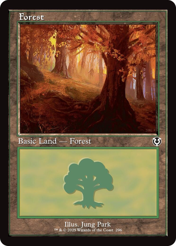 Image for Forest (296) (Retro Frame) (296) [Innistrad Remastered]