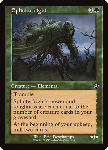 Image for Splinterfright (Retro Frame) (420) [Innistrad Remastered]