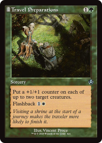 Image for Travel Preparations (Retro Frame) (421) [Innistrad Remastered]