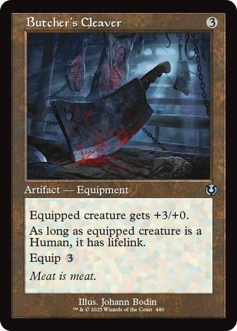 Image for Butcher's Cleaver (Retro Frame) (440) [Innistrad Remastered]
