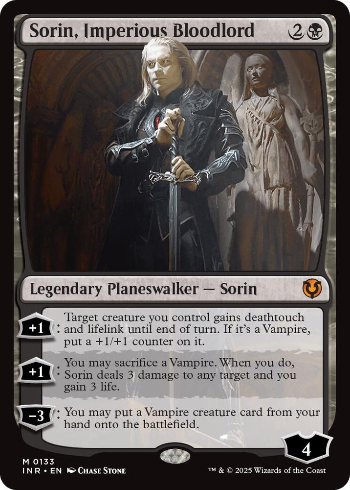 Image for Sorin, Imperious Bloodlord (133) [Innistrad Remastered]