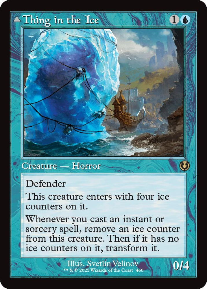 Image for Thing in the Ice (Retro Frame) (460) [Innistrad Remastered]