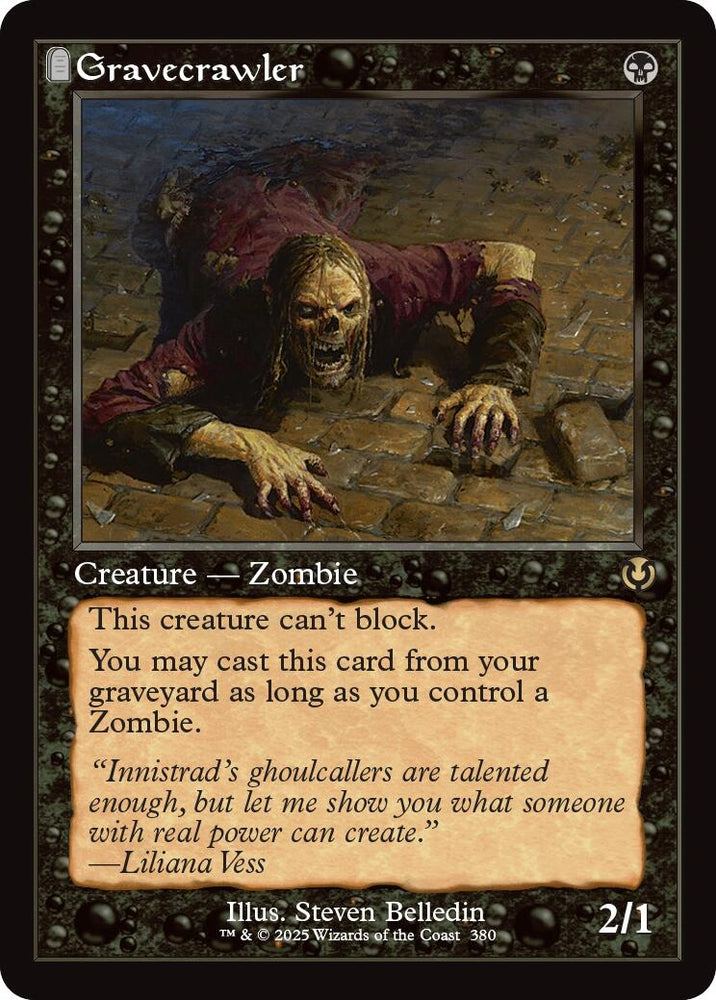 Image for Gravecrawler (Retro Frame) (380) [Innistrad Remastered]