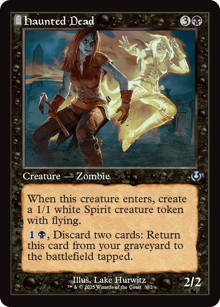 Image for Haunted Dead (Retro Frame) (382) [Innistrad Remastered]